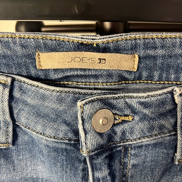 Joes Jeans W28 Straight Ankle Distressed Raw Hem Jeans Women’s Cotton - Picture 2 of 4